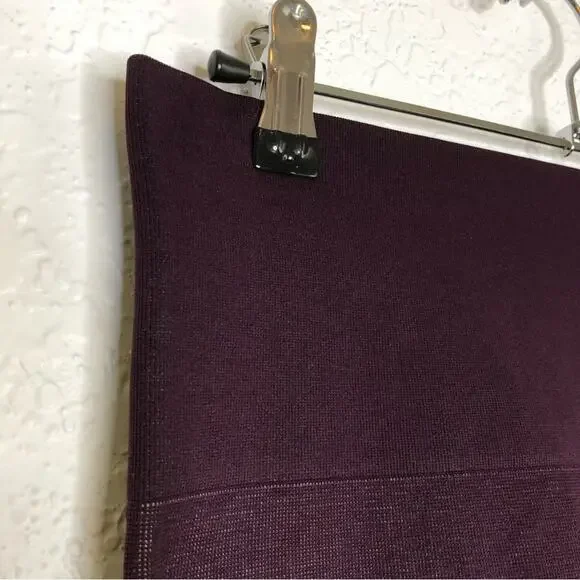 Spanx Jammy Plum maroon pink track stripe seamless leggings size Small NWT - Picture 13 of 15